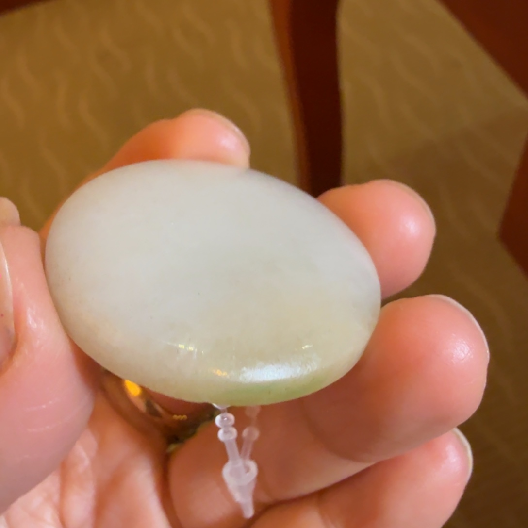 翡翠未镶嵌颈饰扣子