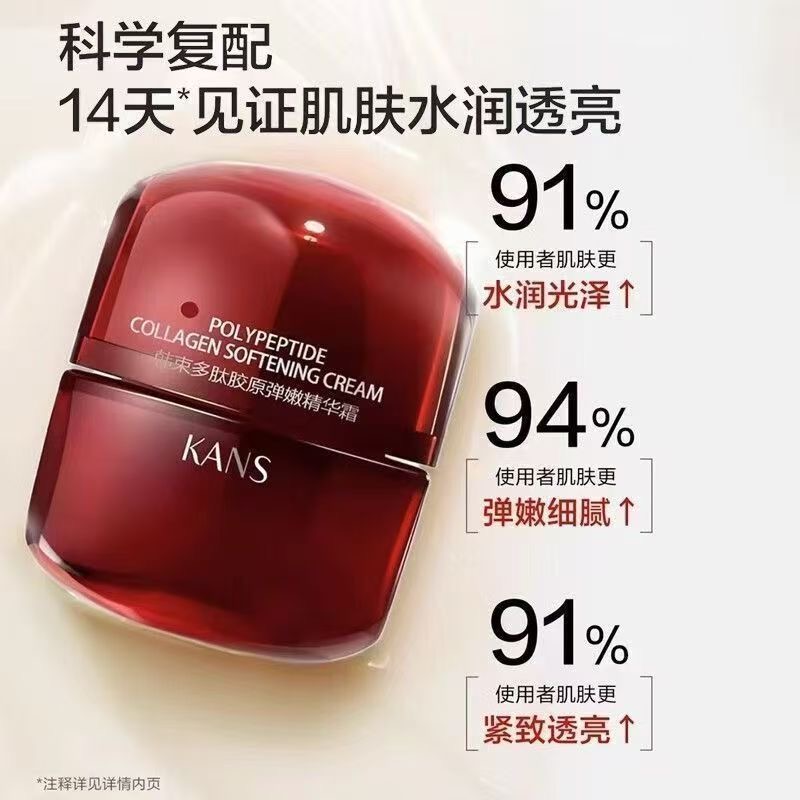KANS/韩束红蛮腰多肽胶原弹嫩精华霜50g