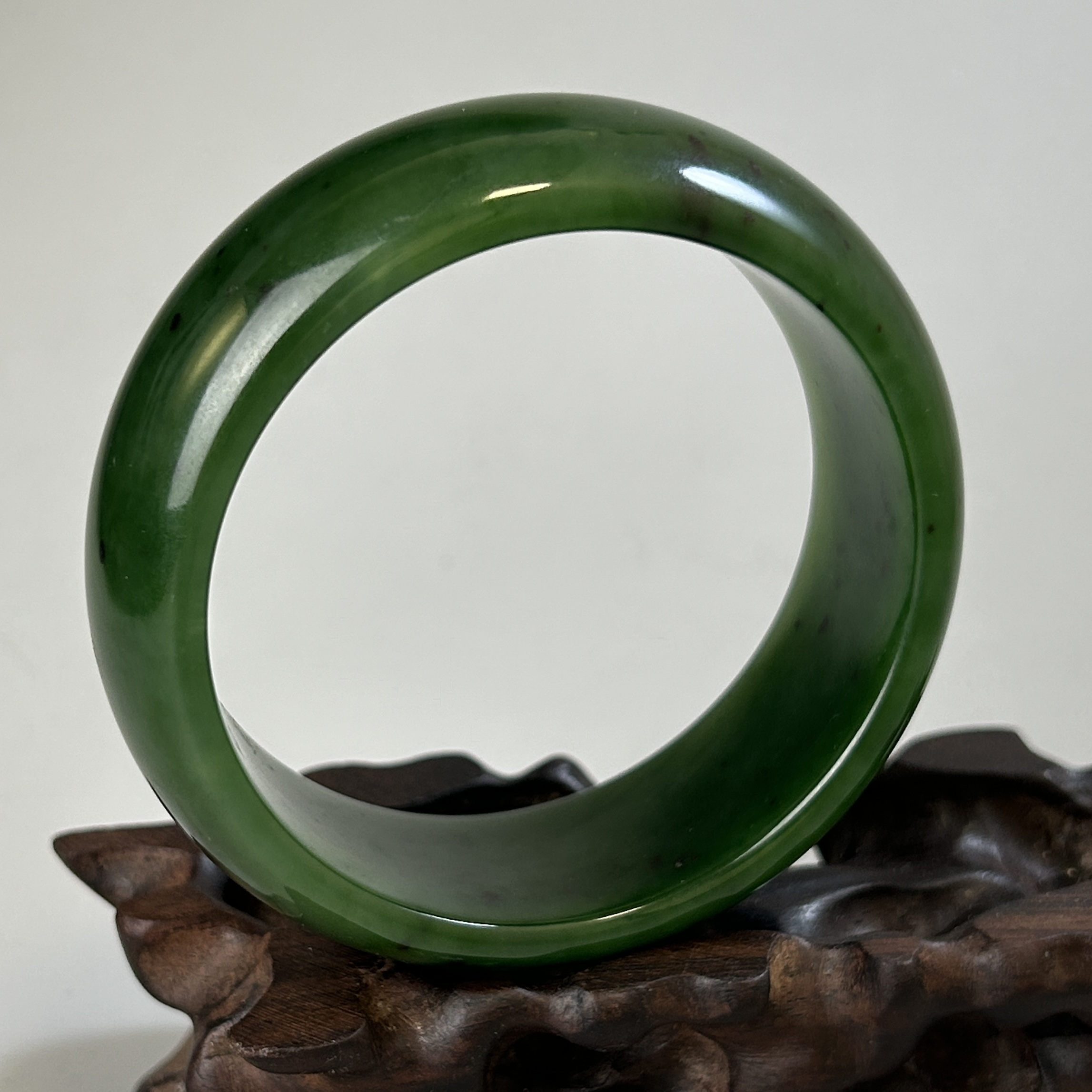 创汇期新疆和田玉手镯3666