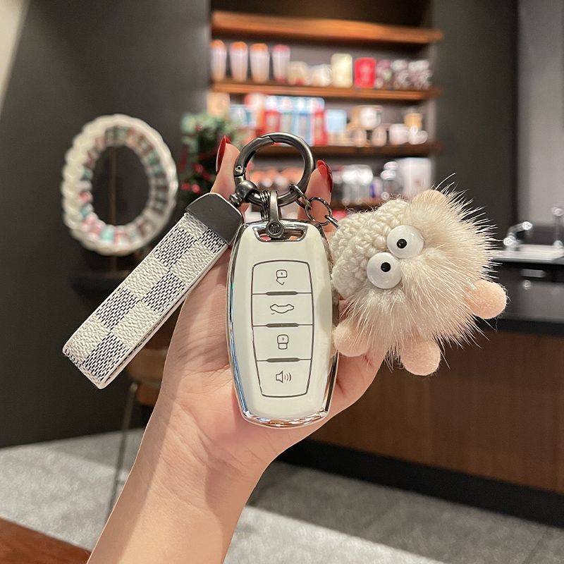 适用长城哈弗h6钥匙套神兽h2s哈佛m6plus大狗f7x赤兔h7第三代f5扣