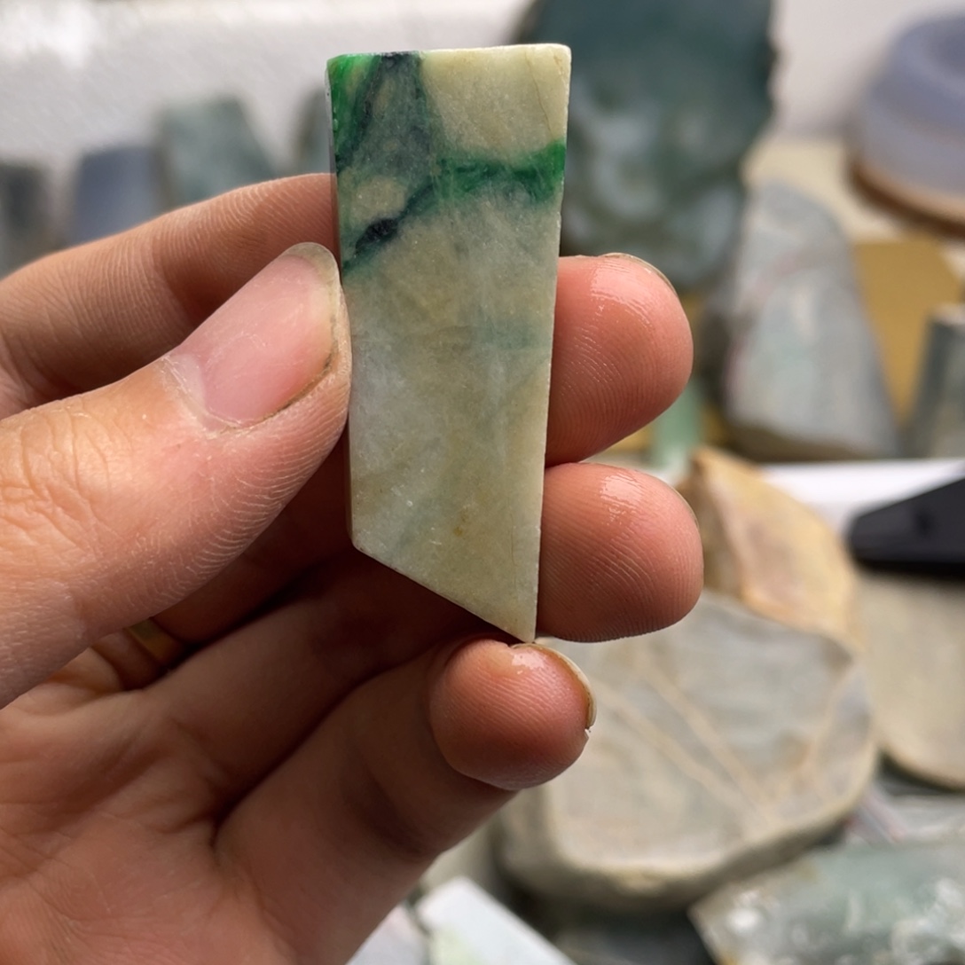 翡翠散珠翡翠边角