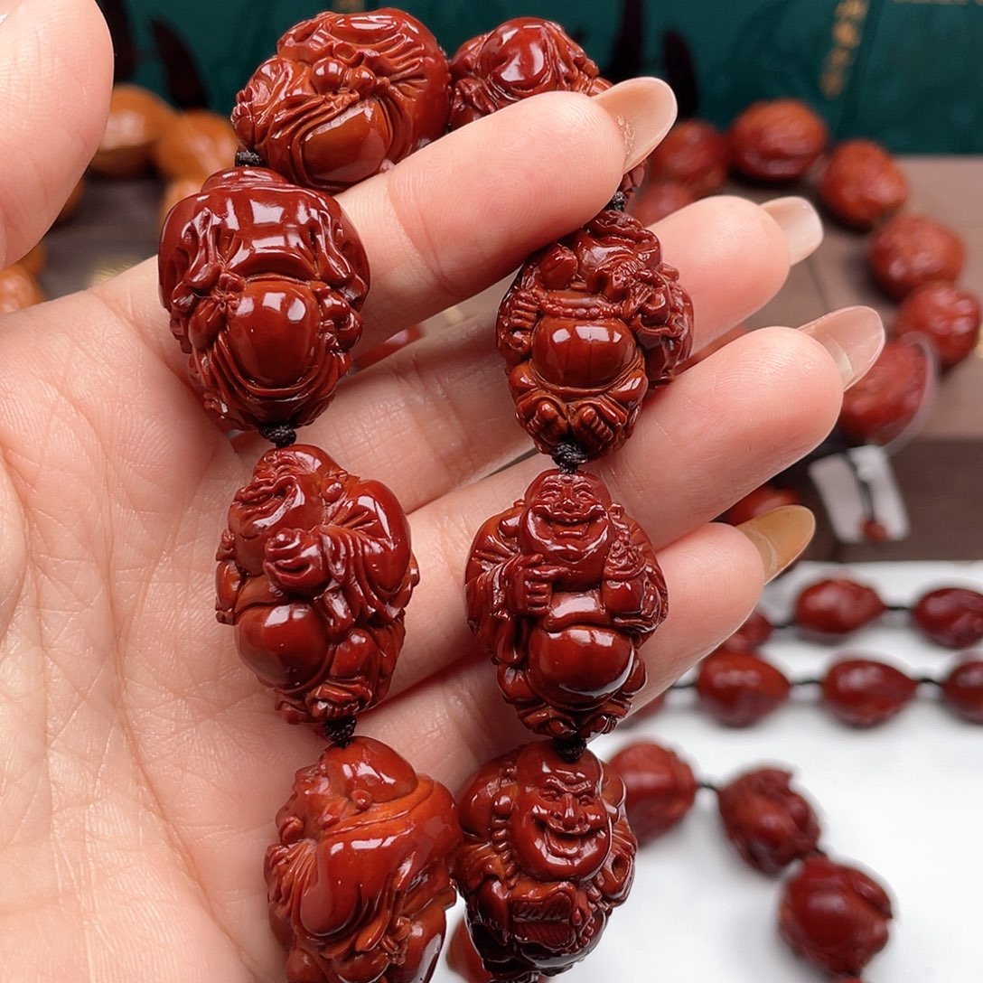 橄榄核手串飞*弥勒手串