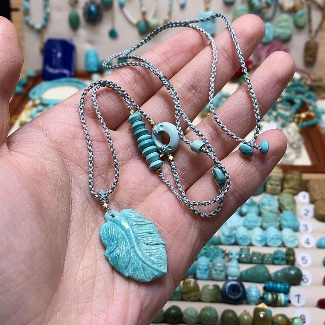 绿松石未镶嵌配饰