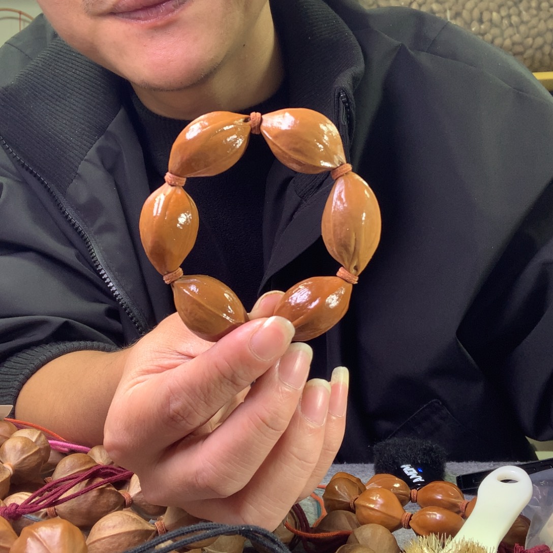 橄榄核手串/手链梅林铁核19/30-31手捻哑光