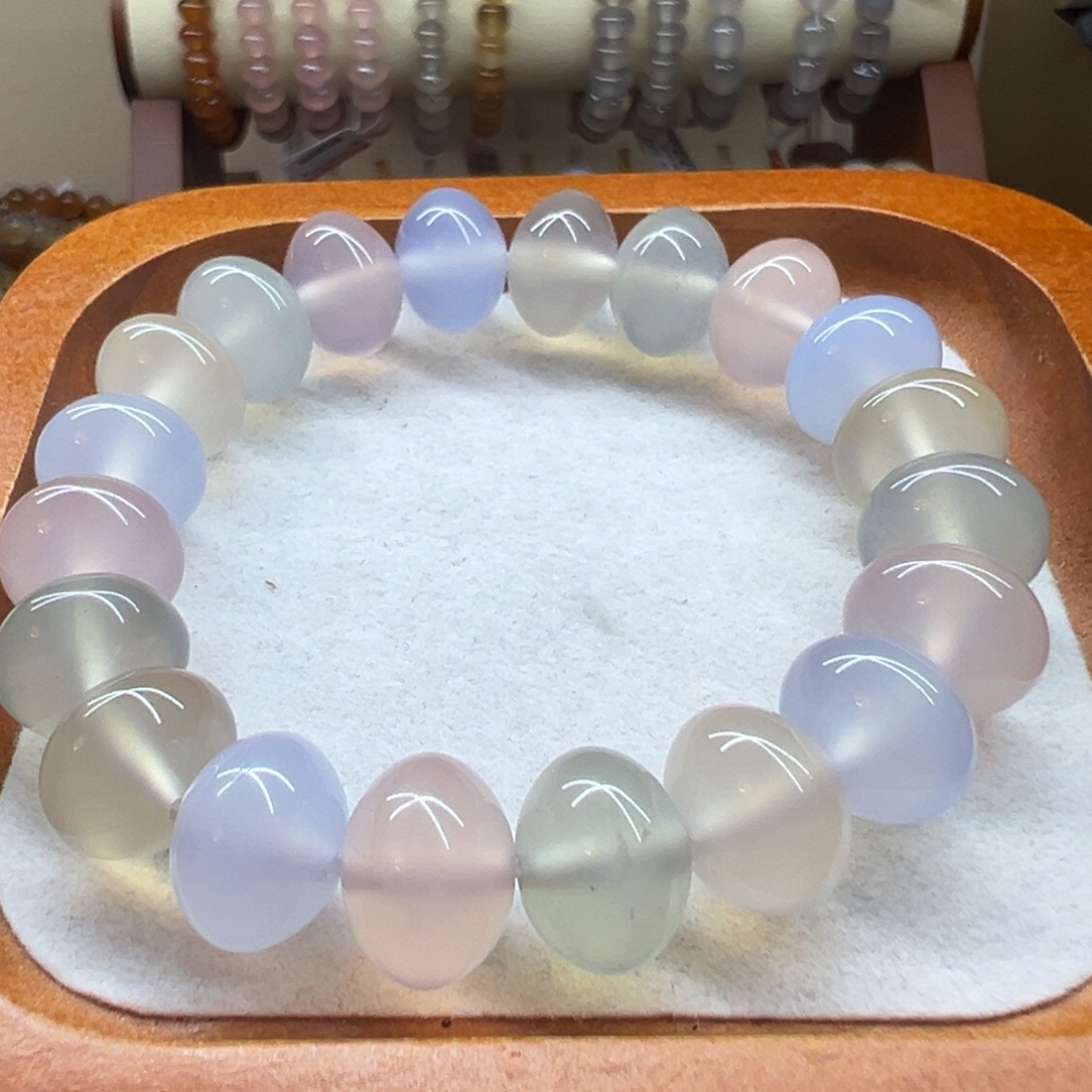 玛瑙/玉髓未镶嵌手链