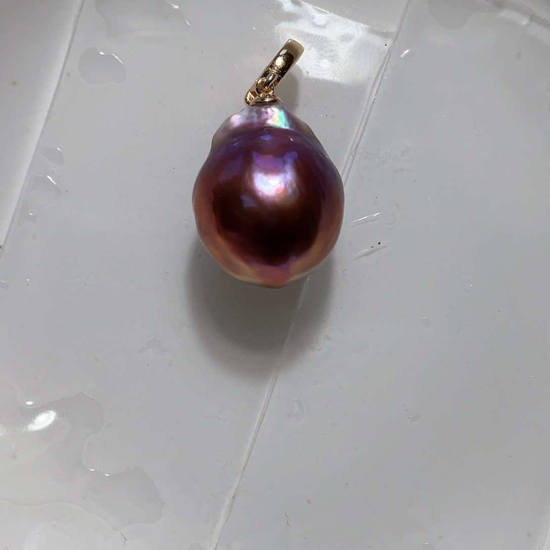 淡水珍珠颈饰银S925镶嵌