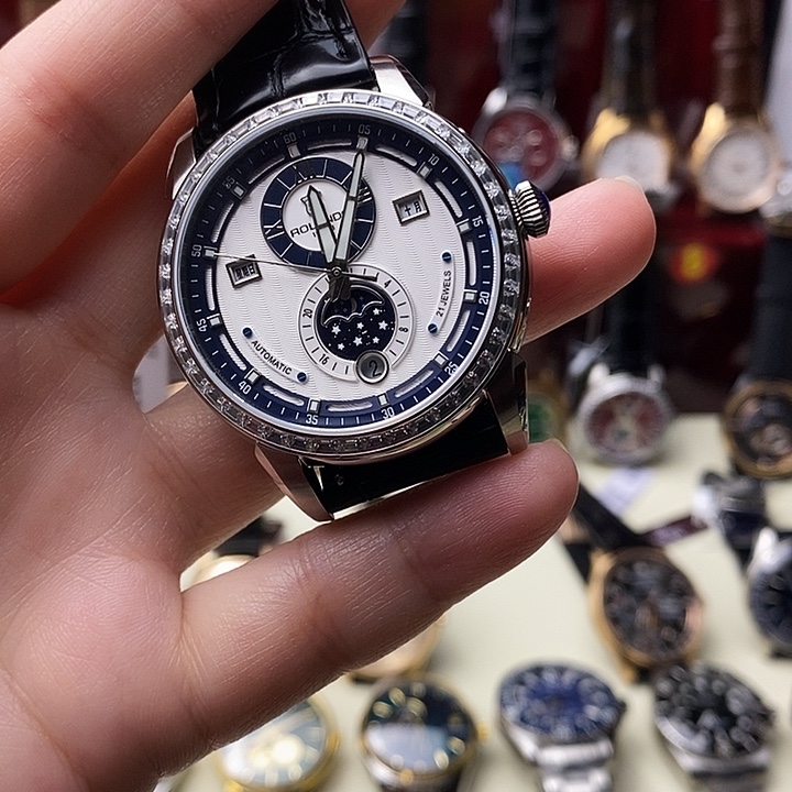 修***队机械全自动男士腕表