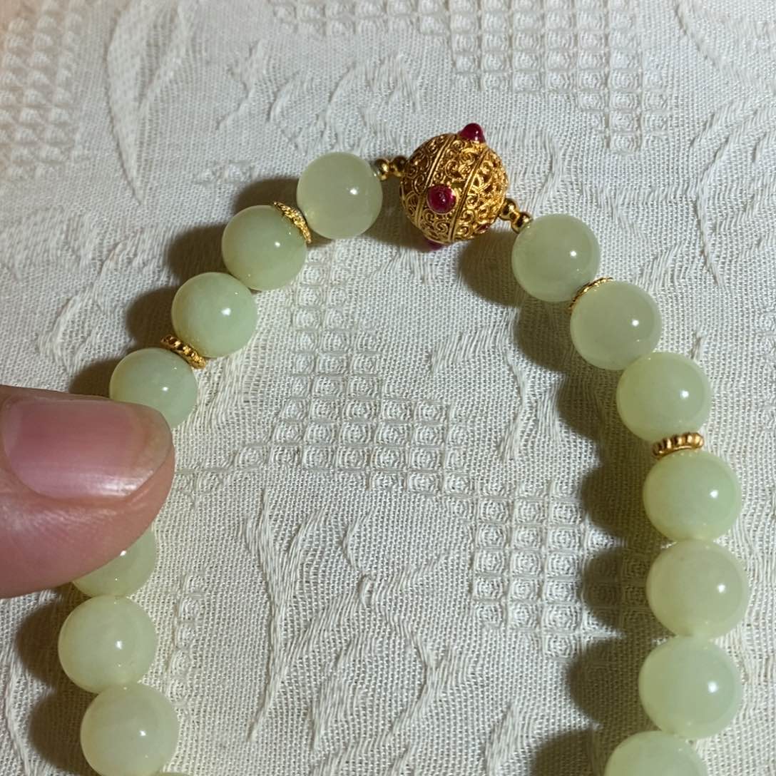 和田玉手链未镶嵌