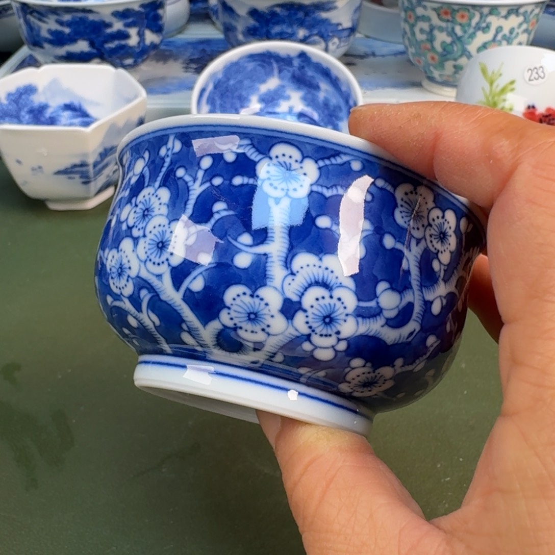陶景德镇纯手绘茶具圆圆241