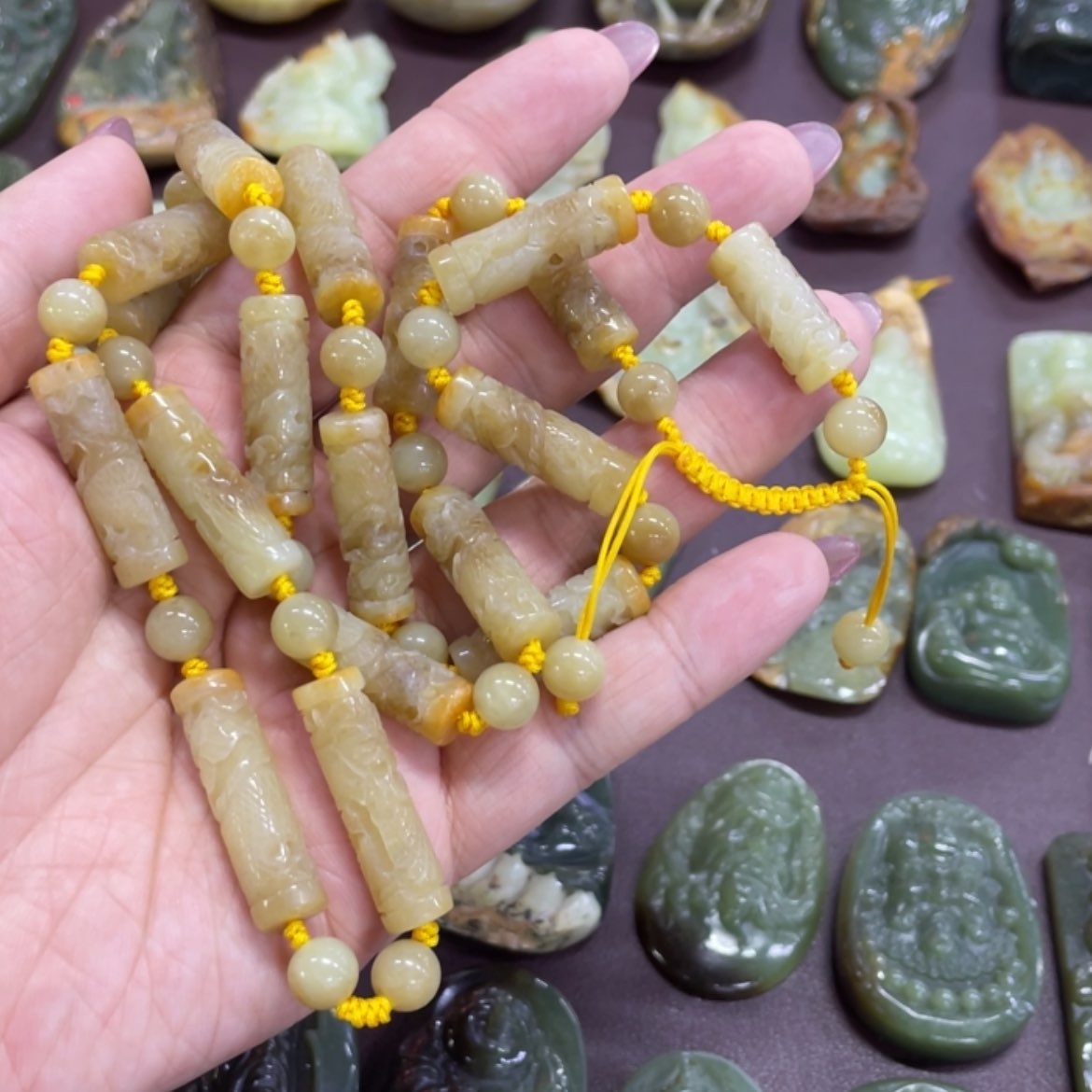 【闪购商品】颈饰未镶嵌和田玉用****3