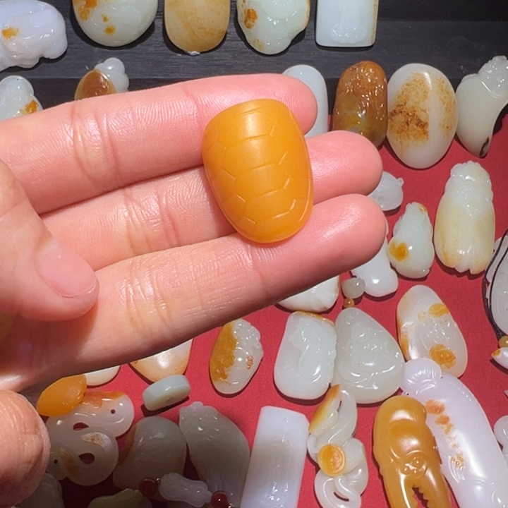 和田玉挂件未镶嵌烽**经