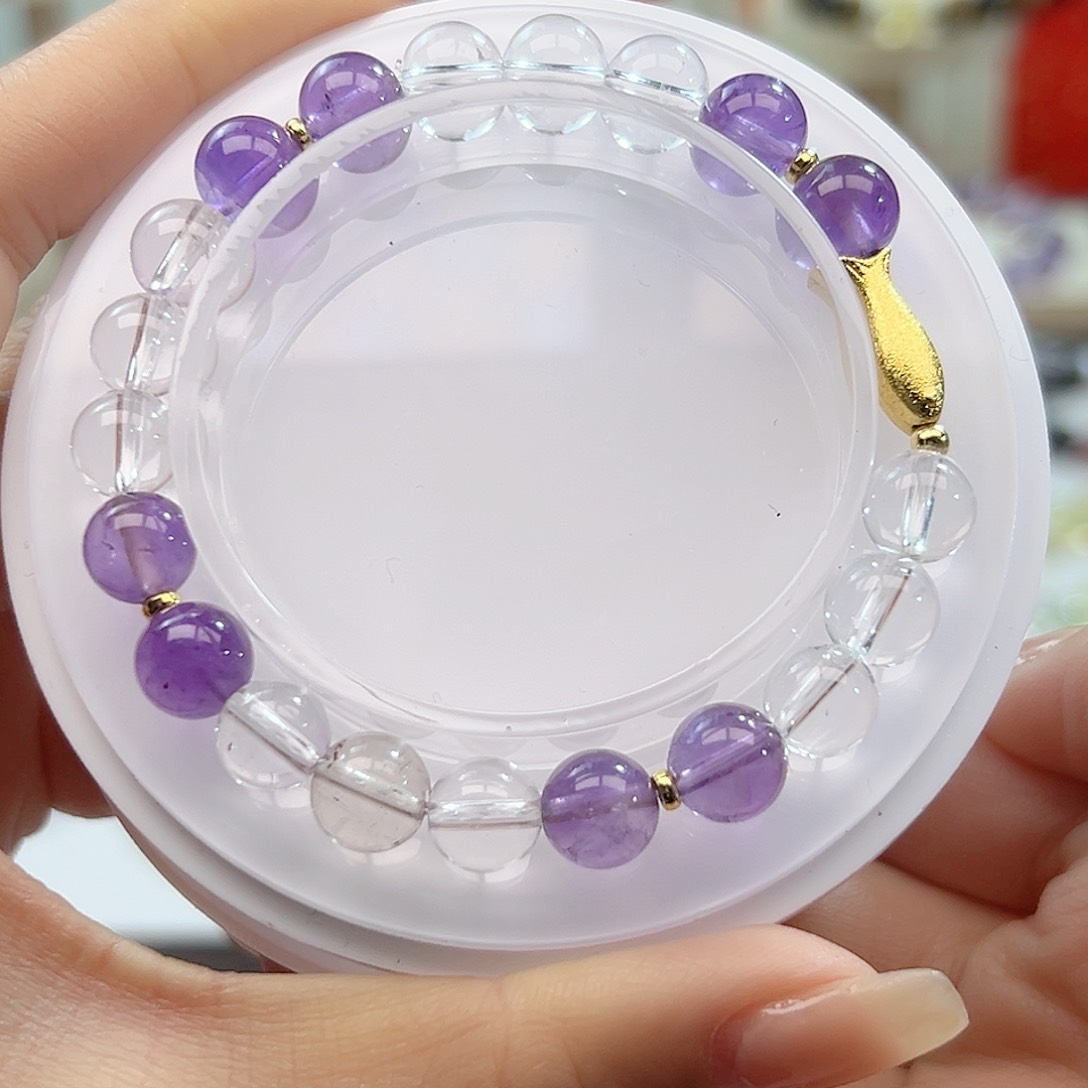 水晶手串未镶嵌水晶手串8m m