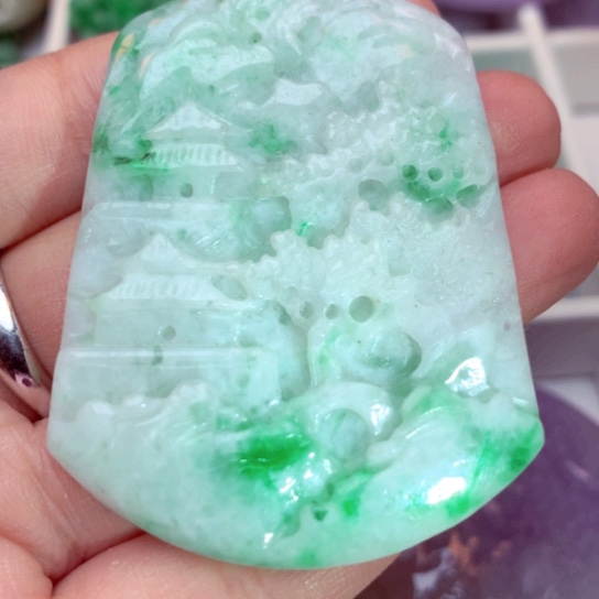 翡翠吊坠(不含链)未镶嵌