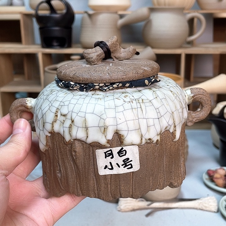 壶老段烧陶瓷茶器！