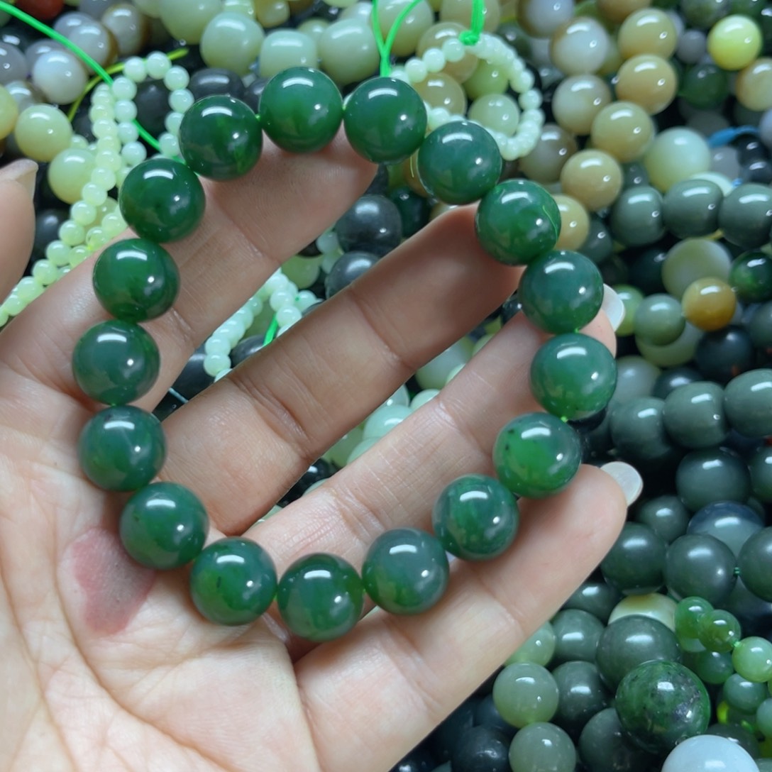 和田玉手链未镶嵌