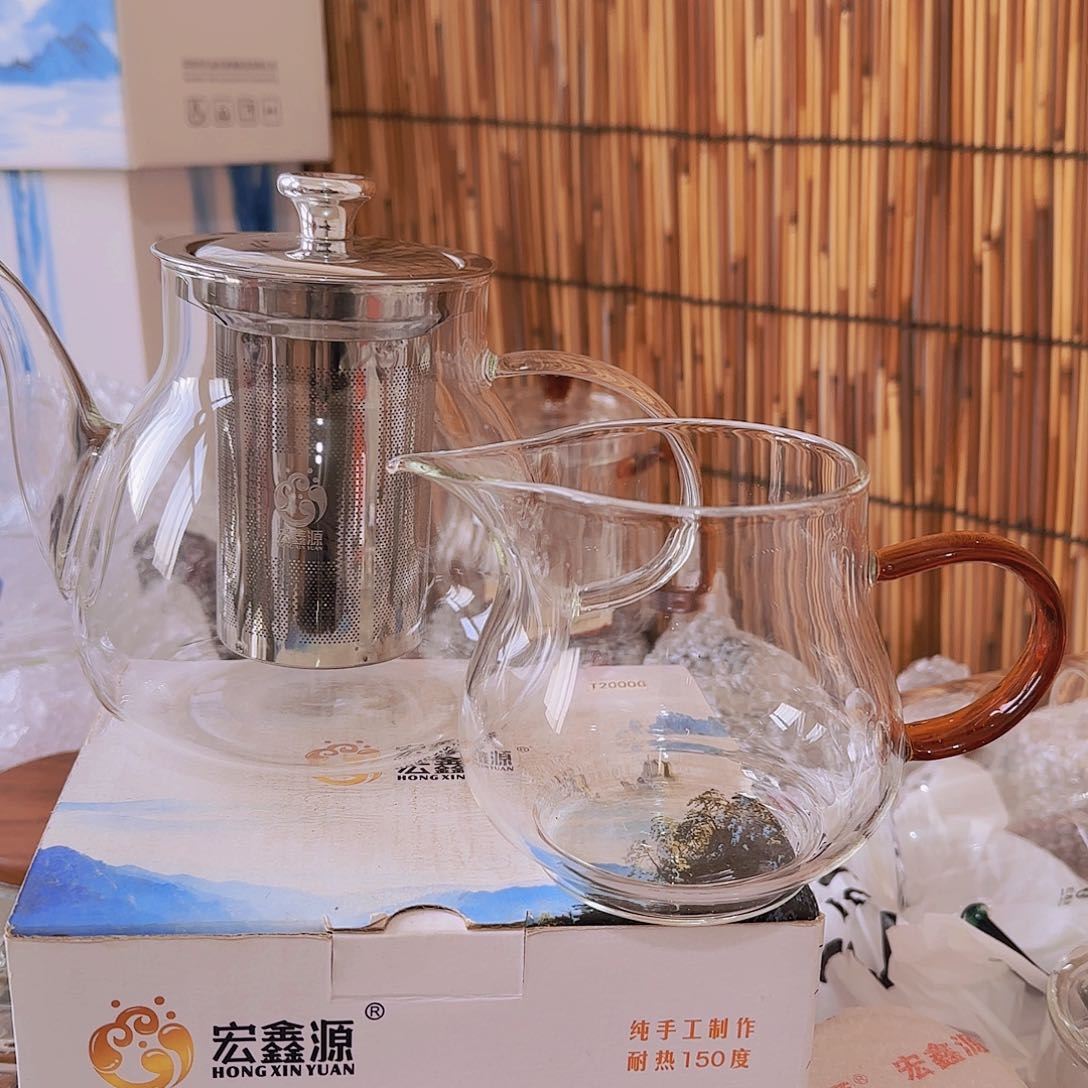 高硼硅玻璃茶水分离款瑕疵H1004+G436红B08