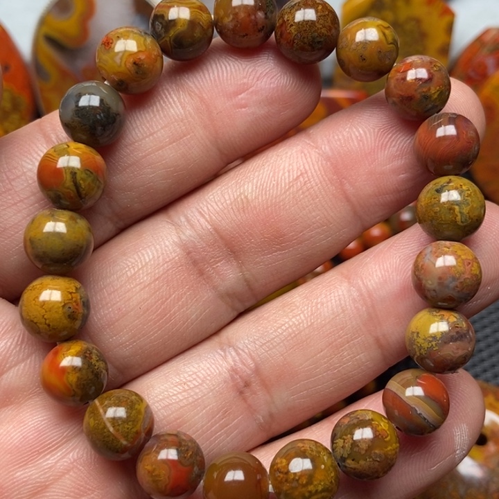 玛瑙/玉髓手串未镶嵌