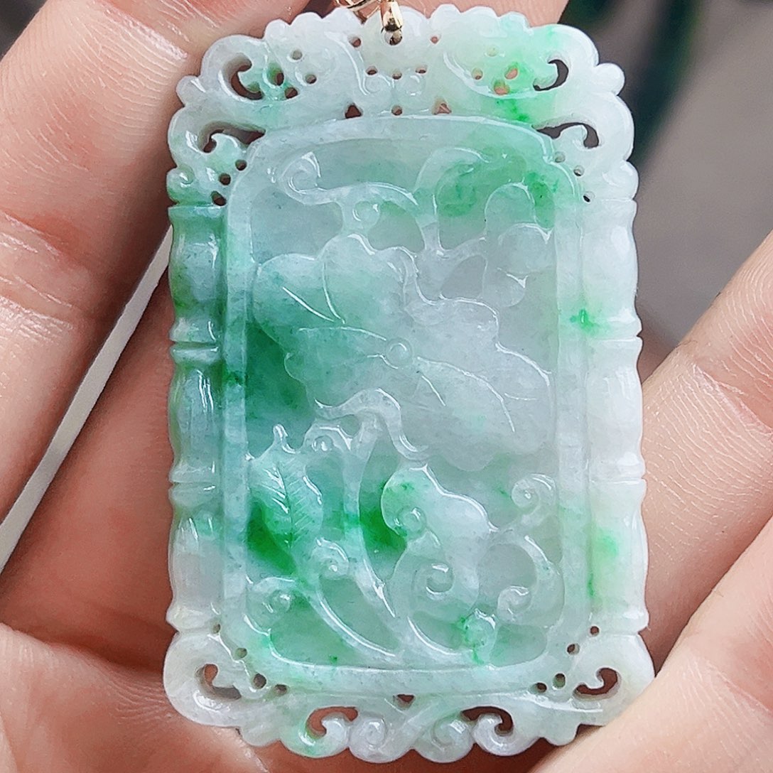 颈饰银S925镶嵌翡翠多样性