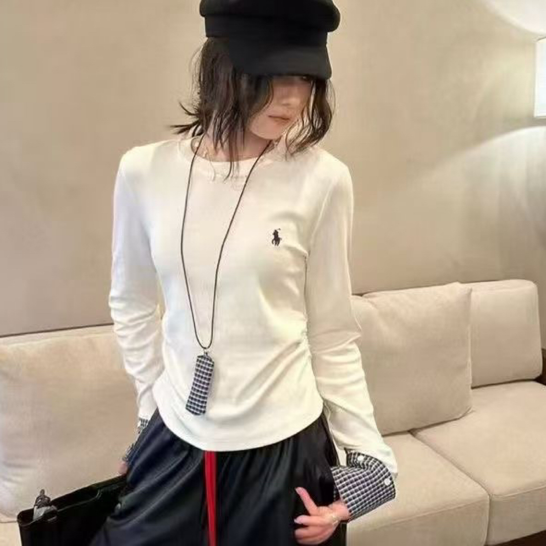 内搭卡通动漫圆领修身修身打底T恤秋冬长袖休闲时尚