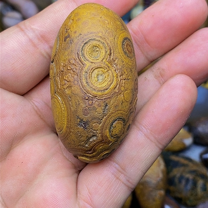 殊**海石头珠子是真的
