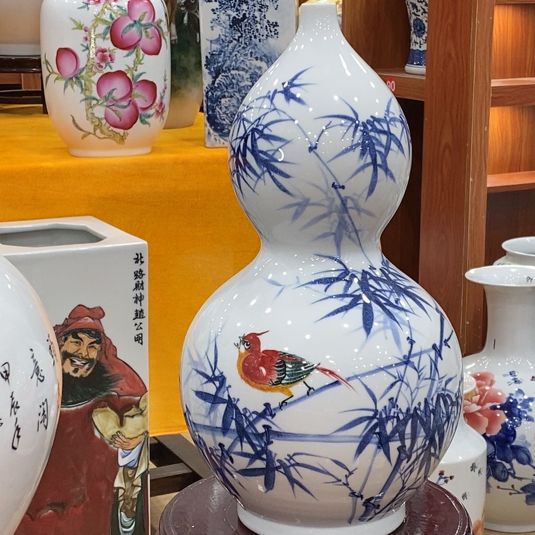 摆件情**坚景德镇陶瓷