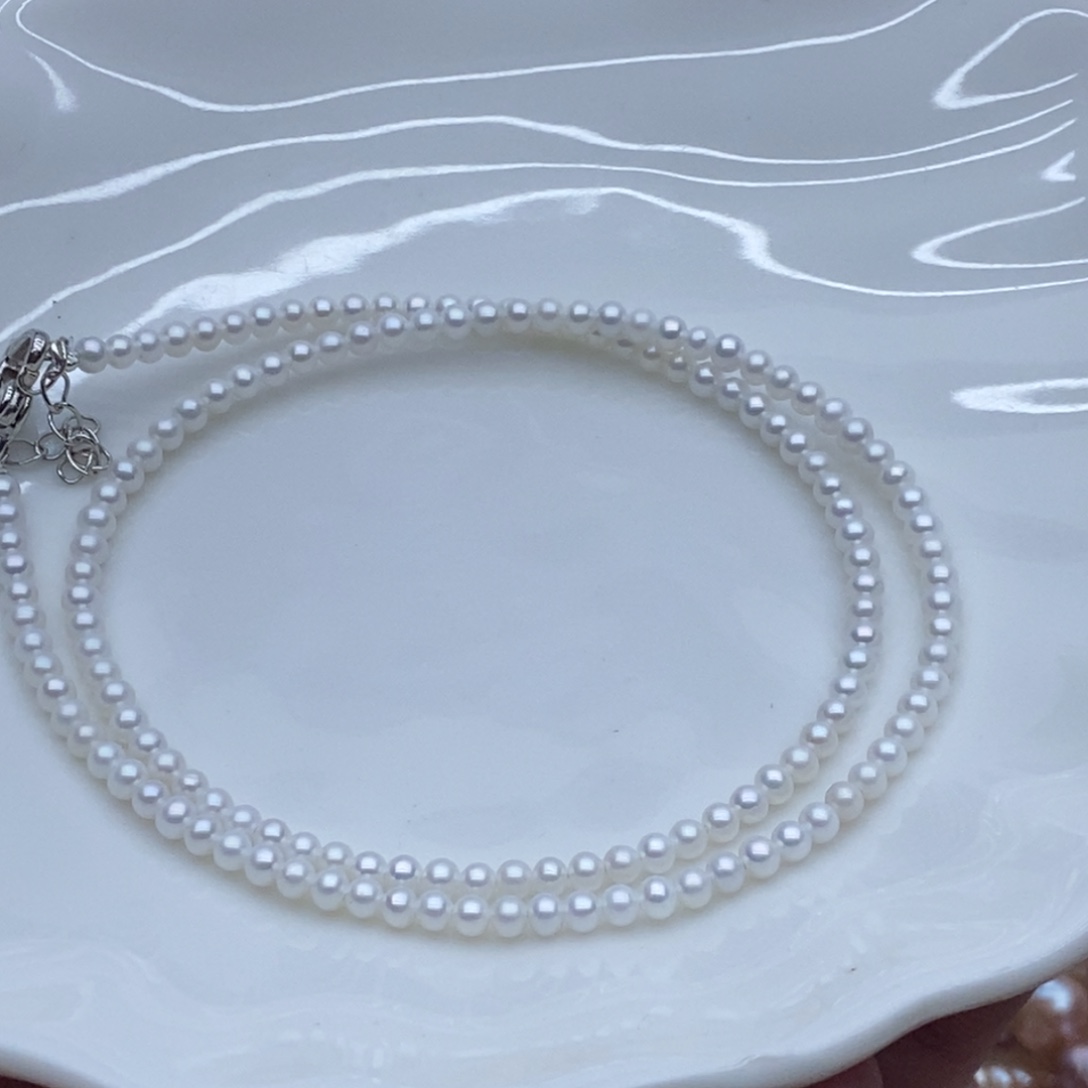 天然淡水珍珠无人工干预银S925镶嵌淡水珍珠12