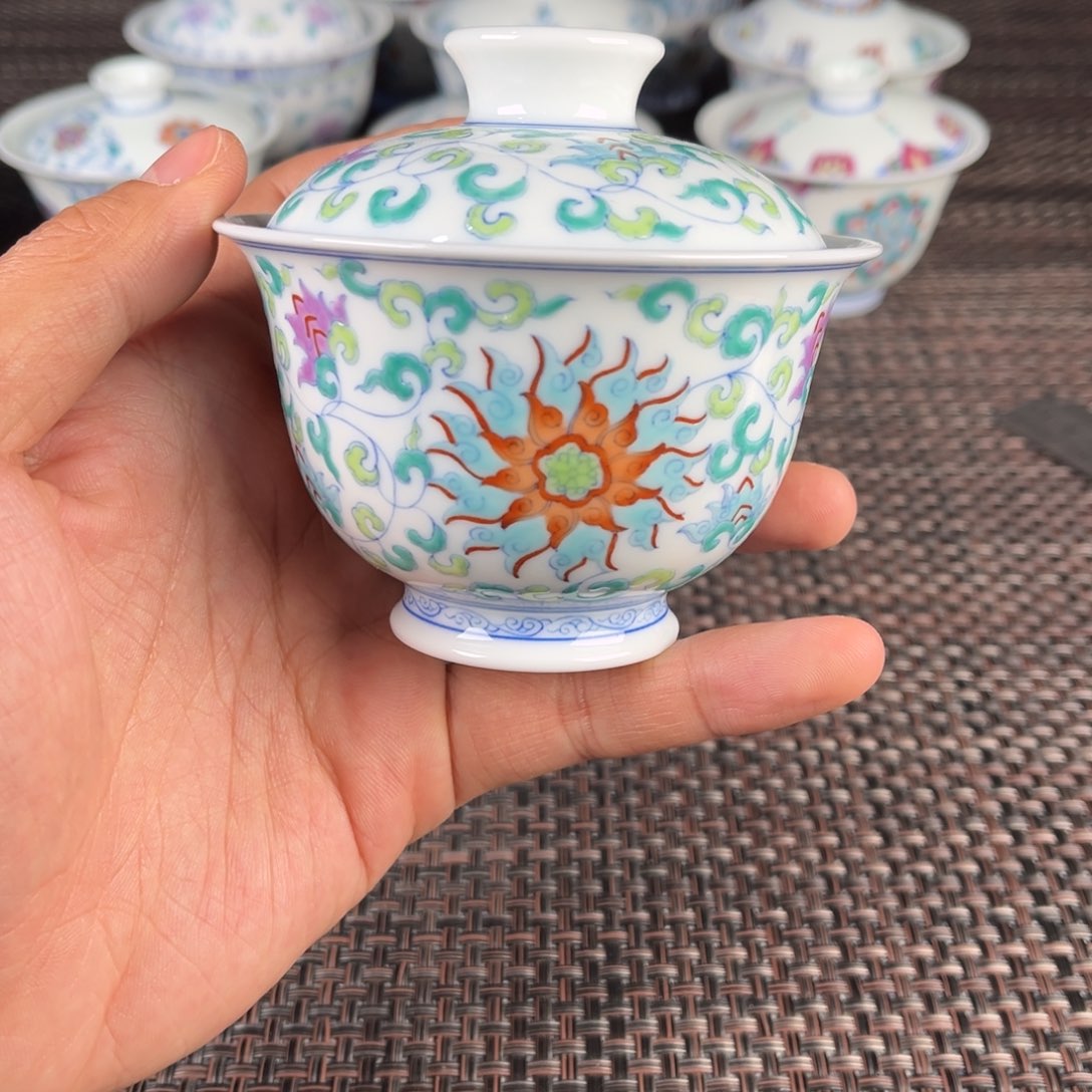 瓷片景德镇陶瓷杯子