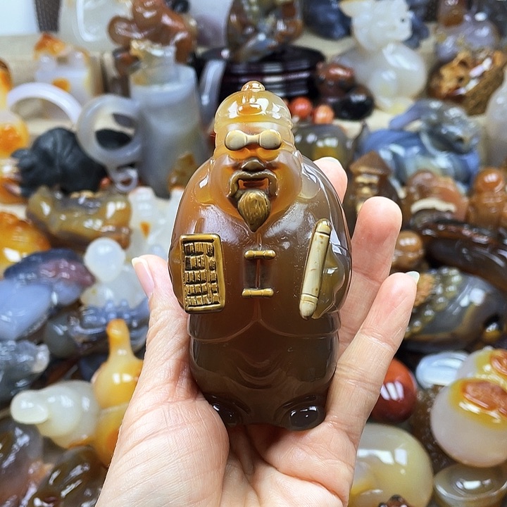 玛瑙/玉髓饰品未镶嵌毛***饰