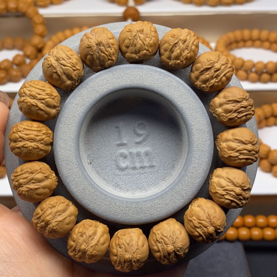 【闪购商品】猴头核桃手串恶僧手串16➕