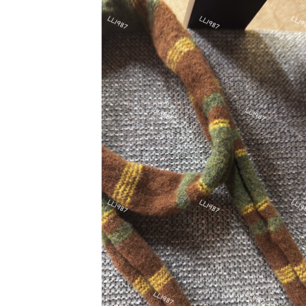 HY罗罗【多拼色围巾】韩系搭配感围巾