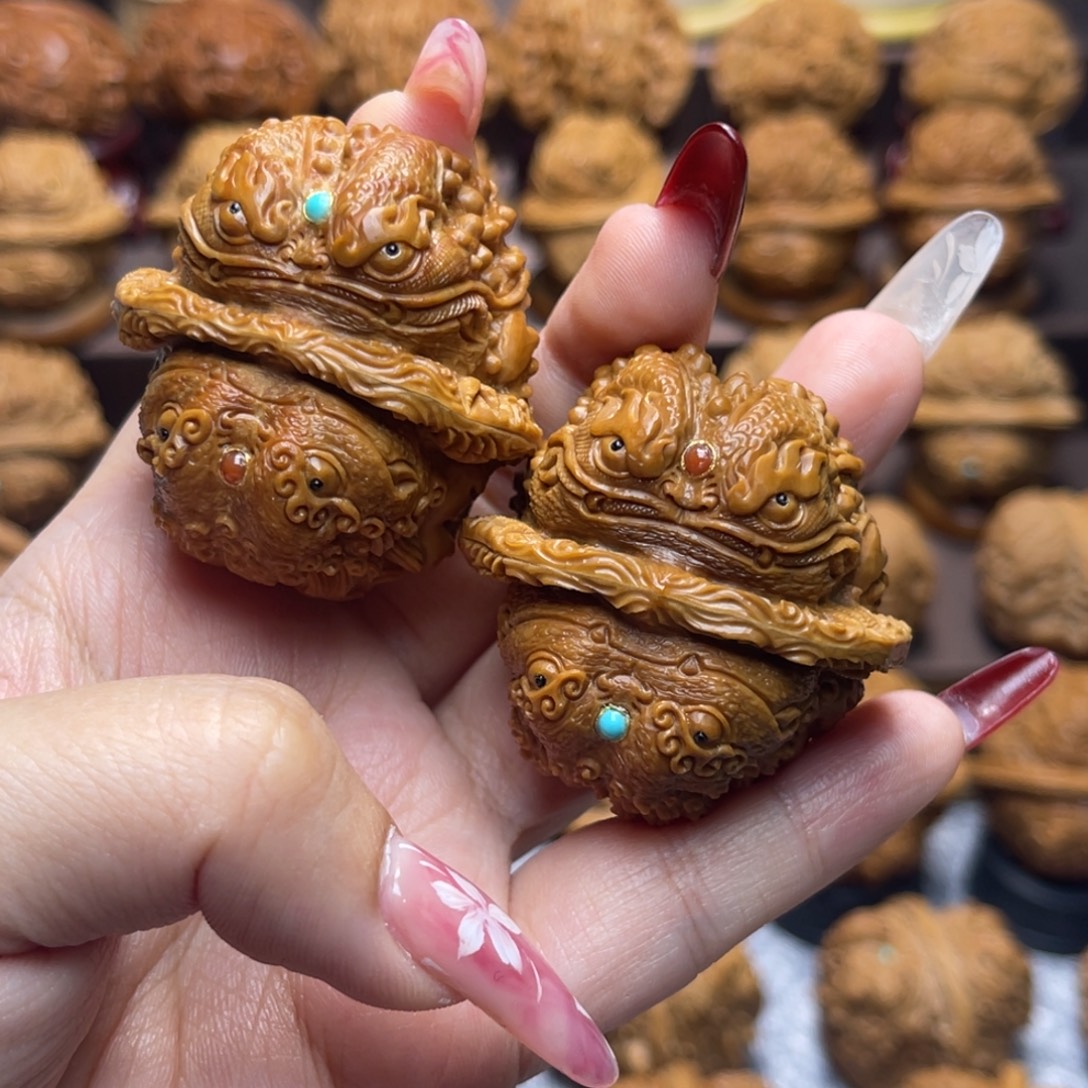 我***帅龙蟾唐狮精工满镶嵌