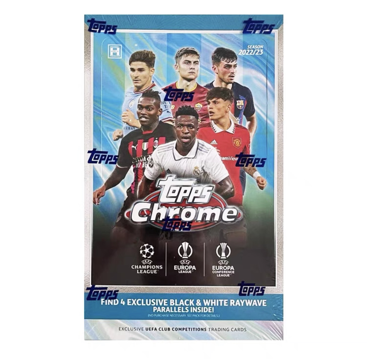 22-23 topps chrome UCC欧战lite版球星卡原盒