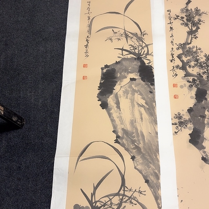 国画杨*胜手绘作品欣赏