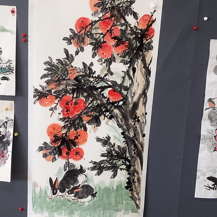 国画唐爱华68.138手绘画芯