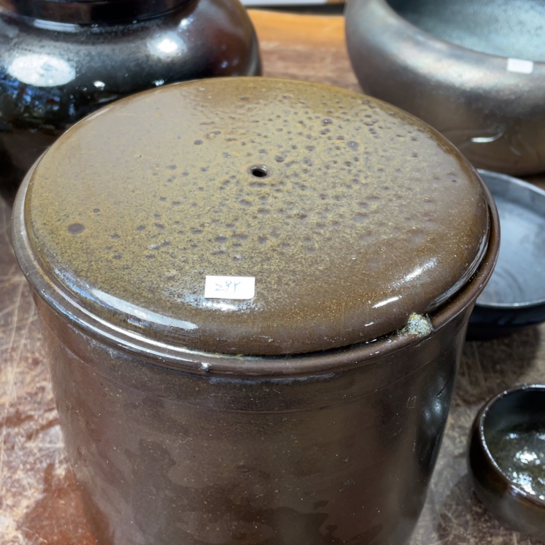 陶浪鬼柴烧龙窑茶罐