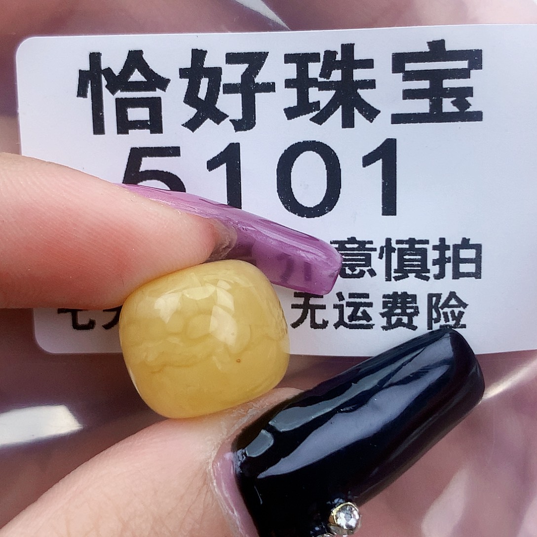 琥珀未镶嵌珠宝奇石14.6×12.6植物