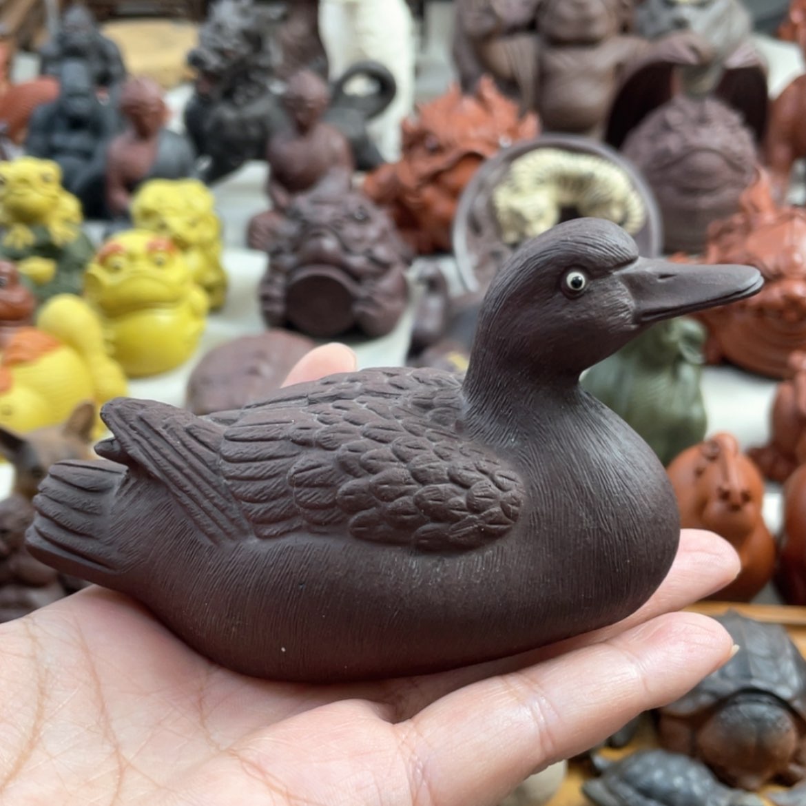 【闪购商品】紫砂茶宠紫砂小鸭