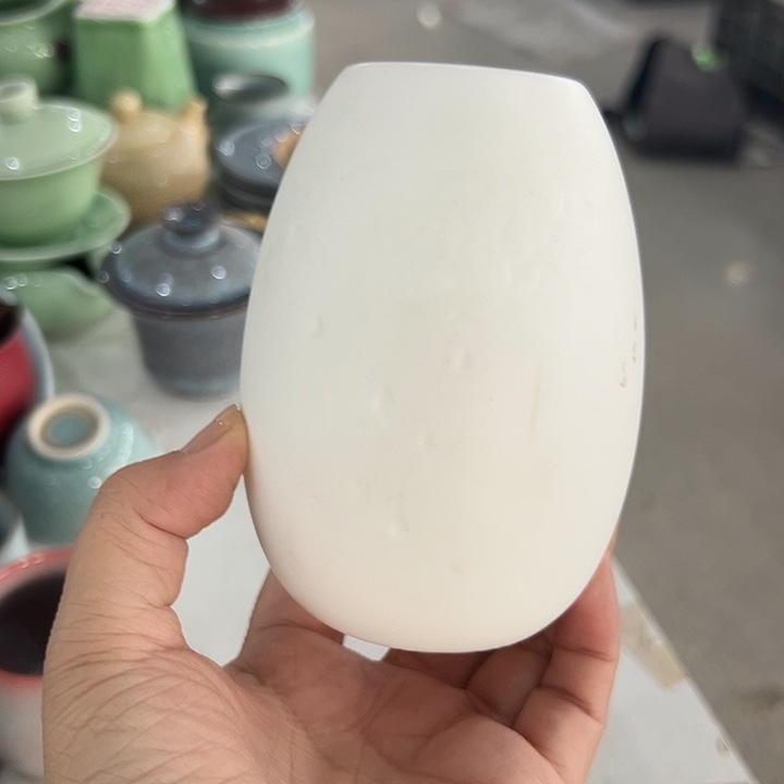 龙泉云间青瓷小米茶器