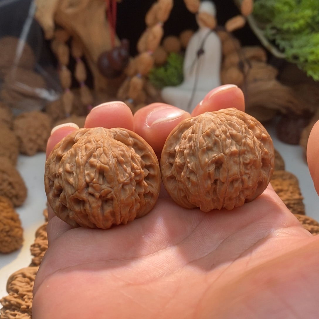 文玩核桃吊坠磨盘40