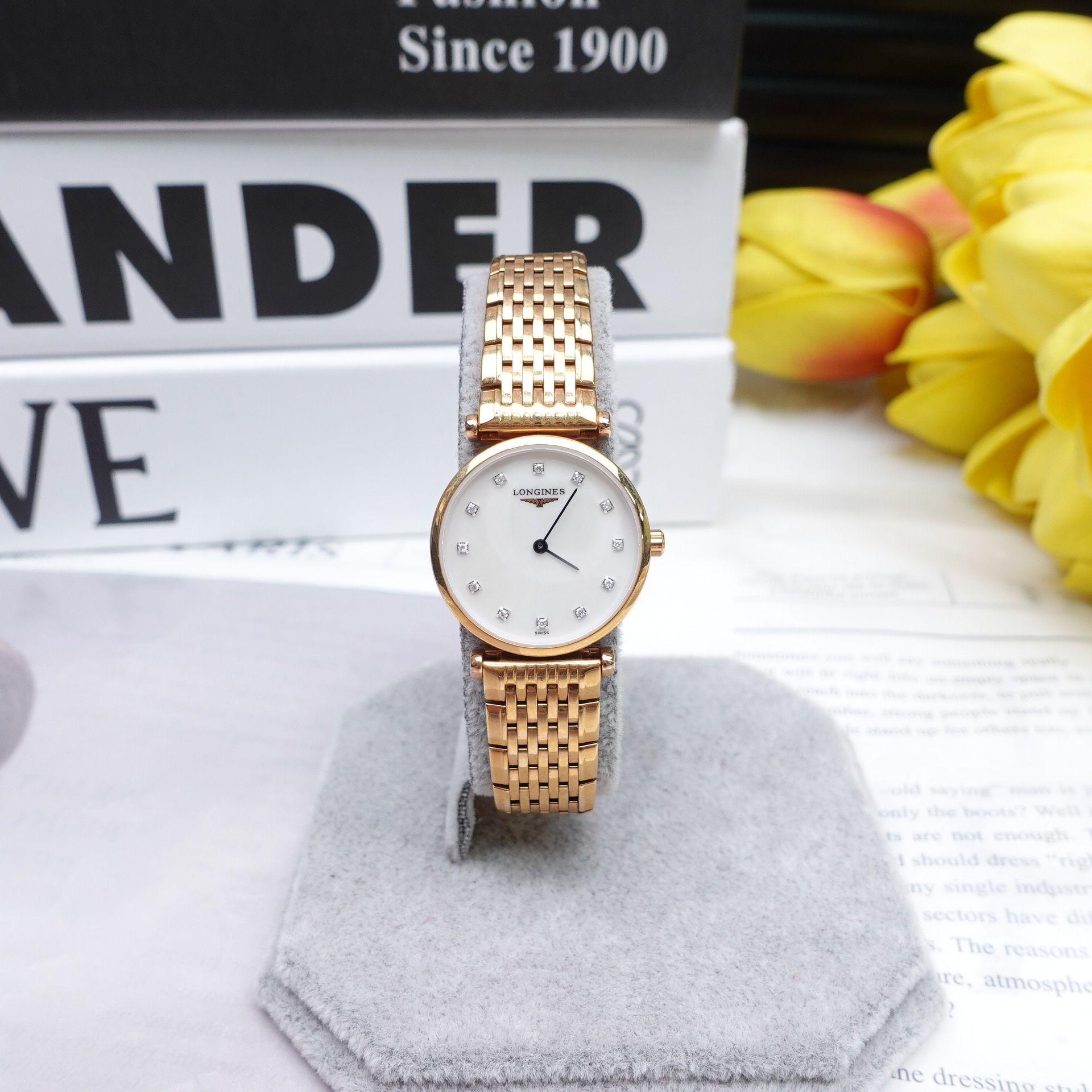 99新 Longines/浪琴 嘉岚系列/石英手表 /T10287183
