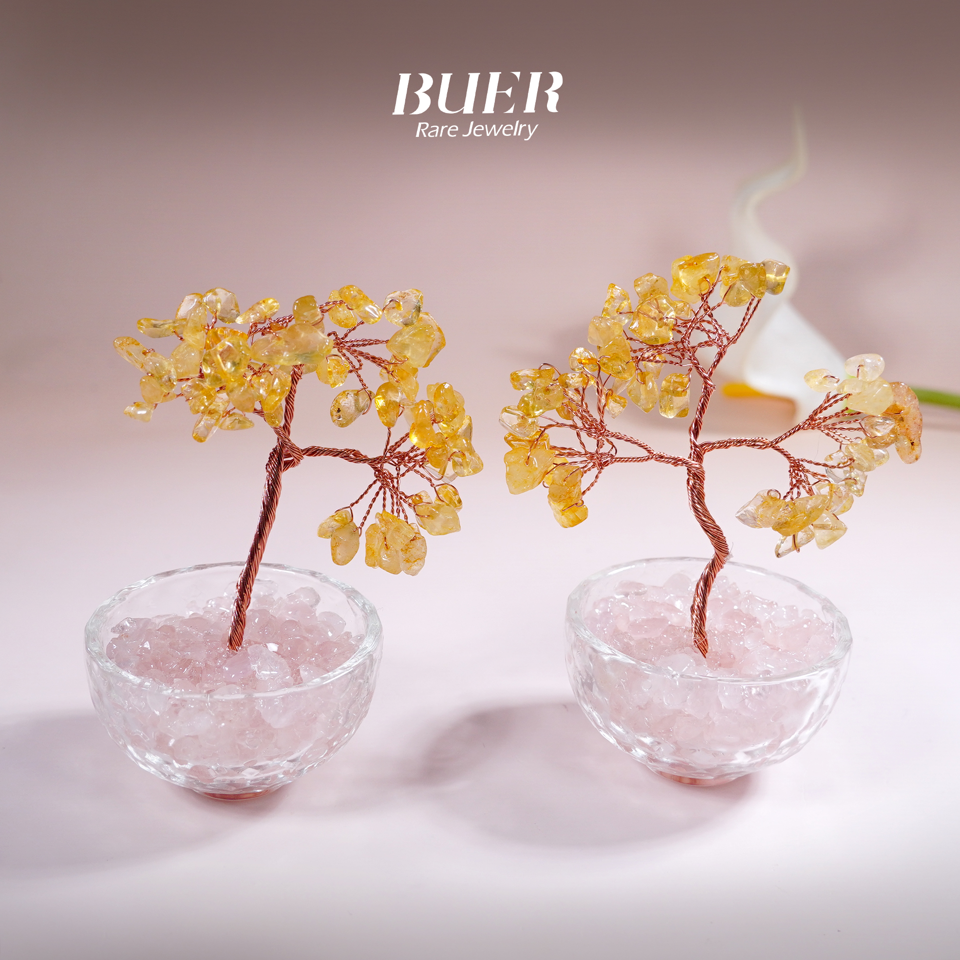 【不二】黄水晶树CC摆件(多样性发其一)