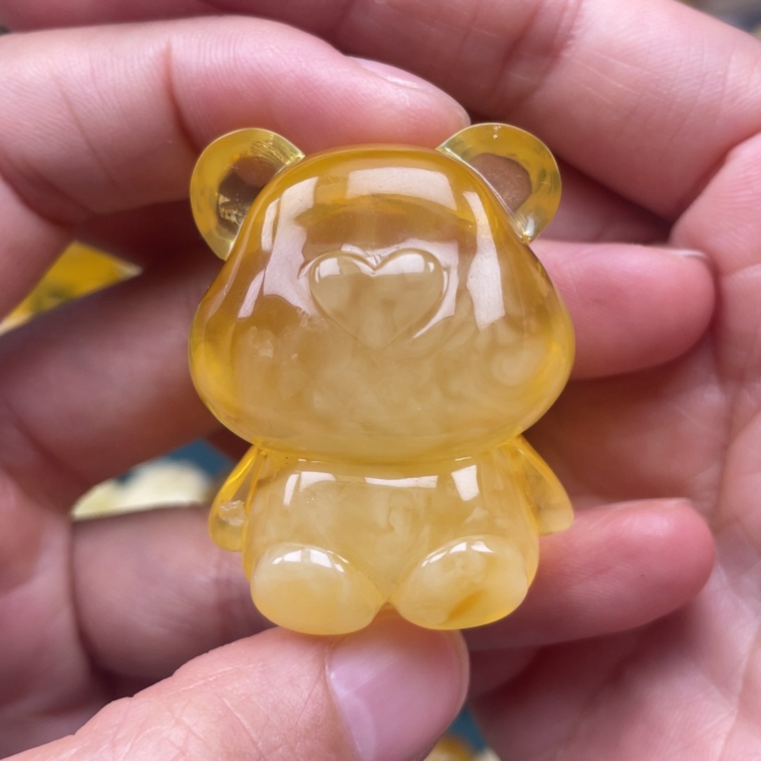 未镶嵌琥珀裸石蜜蜡