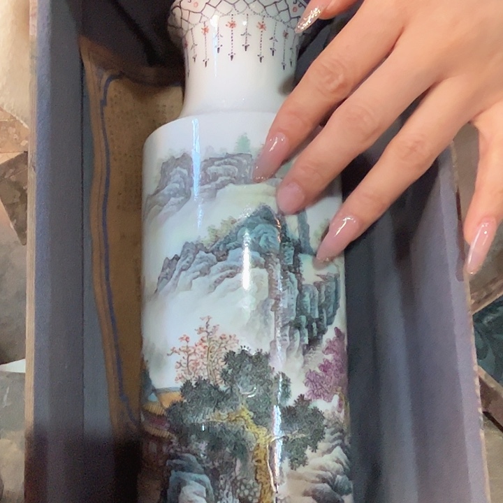 陶其他景德镇高温瓷花瓶