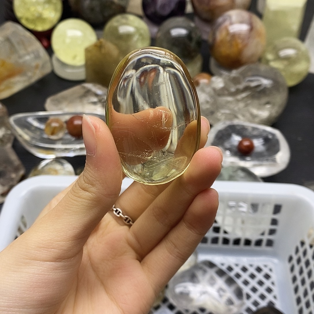 水晶未镶嵌珠宝半成品155水晶石