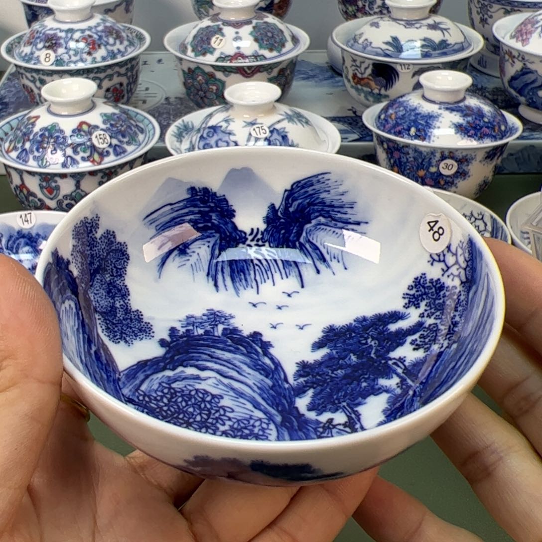 木木景德镇纯手绘茶具48