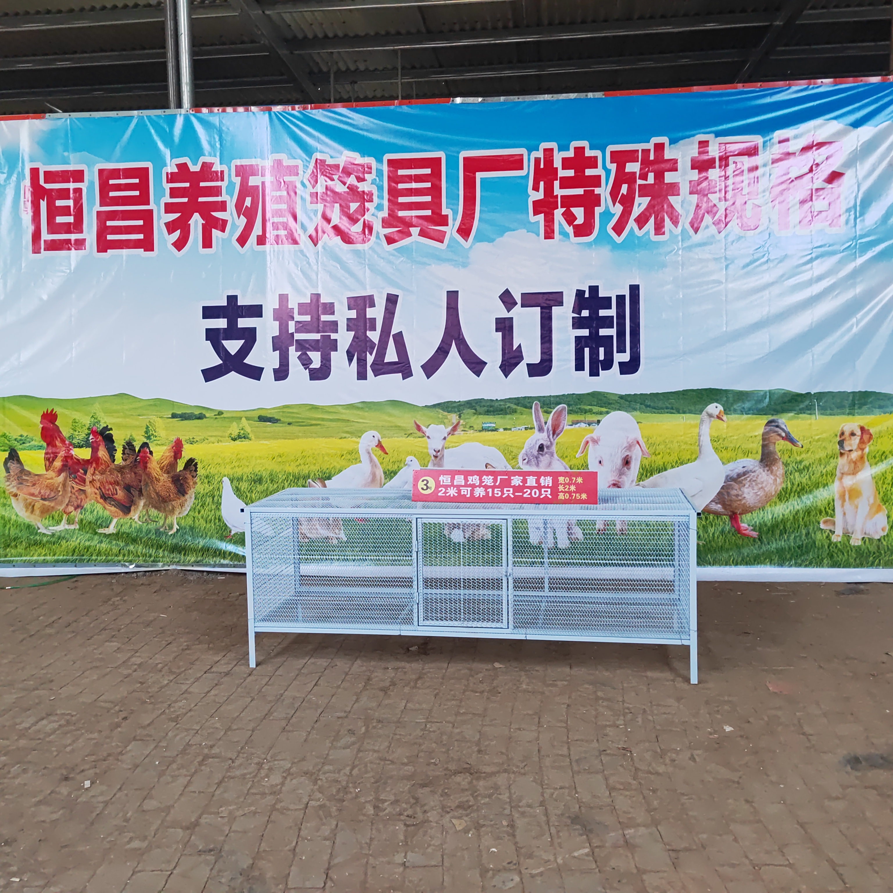 加厚加密鸡笼鸽笼兔笼防鼠防蛇防黄鼠狼家用养殖笼特大号厂家直销