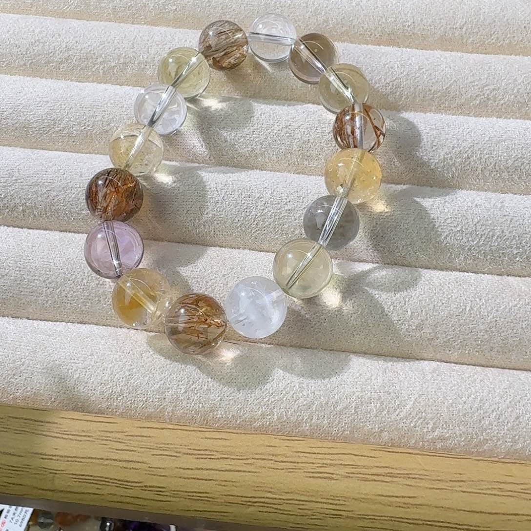 水晶手链未镶嵌多宝12