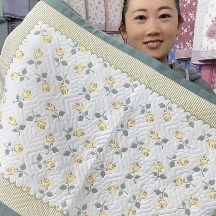 棉特价促销绿色玫瑰