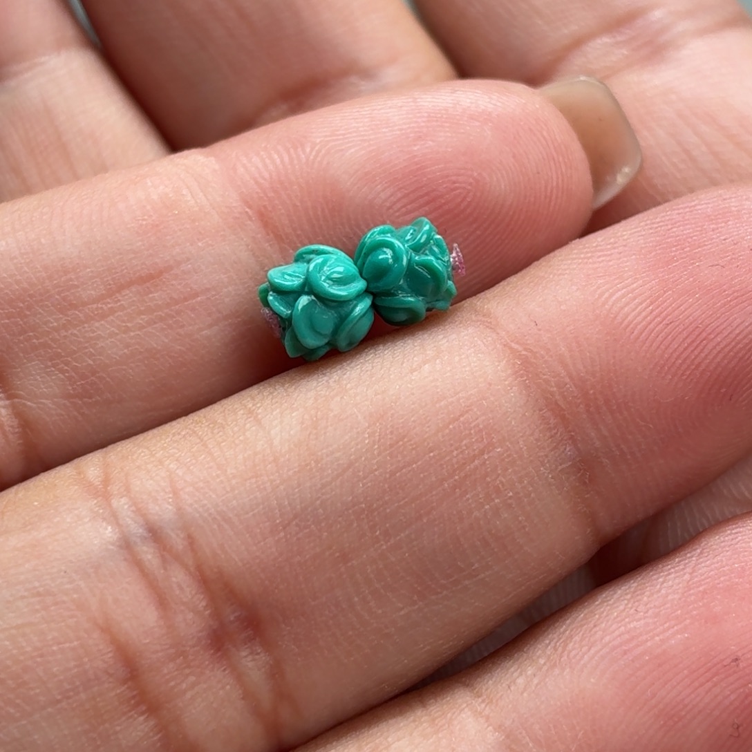 ****米绿松石未镶嵌珠宝奇石