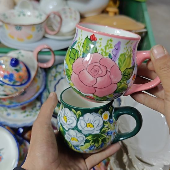 瓷片陶瓷餐具杯碗盘微瑕介意慎拍